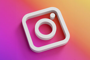 Instagram Logo 3D